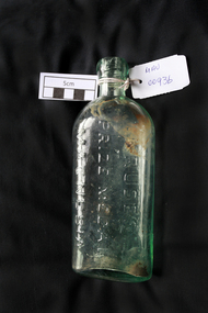 Manufactured Glass, bottle 'Kruse's Magnesia', 20thC
