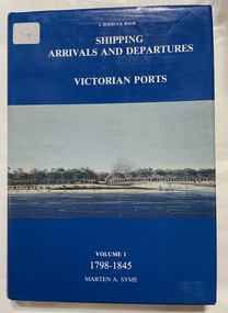Shipping arrivals and departures, Victorian ports