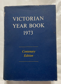 Victorian Year Book 1973 : Centenary Edition