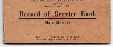 Military Documents, ?Australia