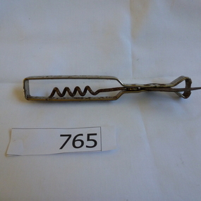 Bottle opener, Metal bottle opener or can opener, 1952c
