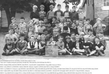 School Photograph - Digital Image, Greensborough Primary School Gr2062 1954 Grade 1A, 1954_