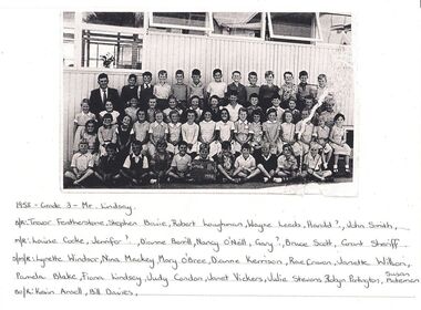 School Photograph - Digital Image, Greensborough Primary School Gr2062 1958 Grade 3, 1958_