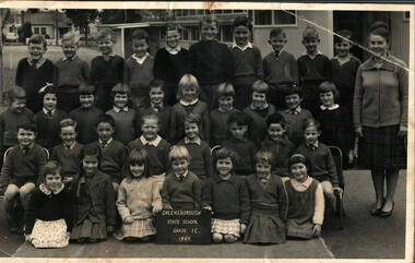 School Photograph - Digital Image, Greensborough Primary School Gr2062 1964 Grade 1C, 1964_