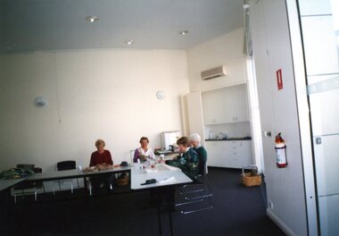 Photograph - Photographs, Rosie Bray, Plenty Valley Quilters at work  2004, 2004