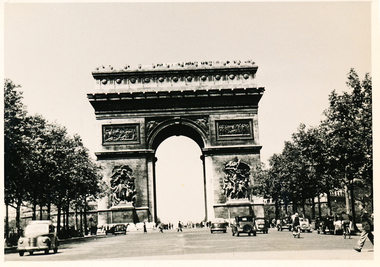 Photograph - Photograph, Black and white, Allan Charles Quinn, Paris 6-6-49, 6 June 1949