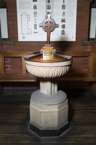 Ceremonial object - Font and cover