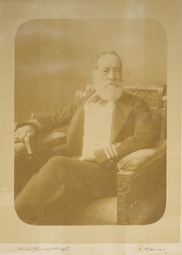 Photograph - Gelatin silver photograph, Johnstone O'Shannessy & Co, Commander Crawford Atchinson Denman Pasco, c. 1895