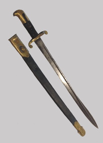 Weapon - 1855 Pattern Sappers and Miners Lancaster Sword Bayonet, Carl Reinhard KIRSCHBAUM, 1855 Pattern Sapper and Miners Lancaster Sword Bayonet, 1855