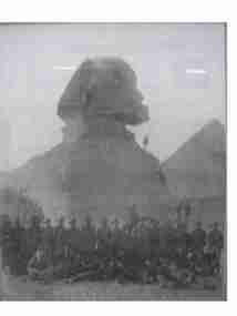 Framed Photo, WW1 Photo of Troops  (Copy), (estimated); post WW1