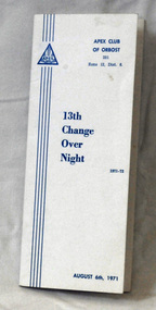 program, 1971