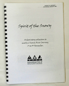 book, Spirit of the Snowy, 2002