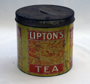 Lipton's Tea tin, 1900 - 1920