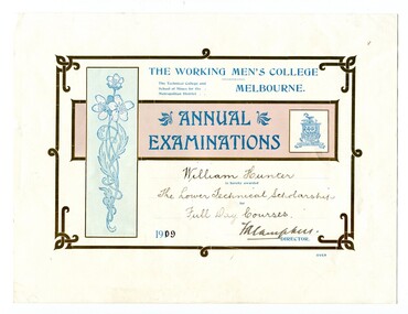 certificates, 1909, 1911, 1912