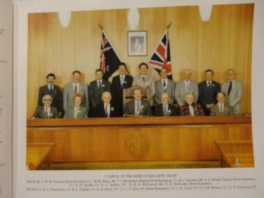 Photo, Council of the Shire of Ballarat 1987/88, Circa 1988