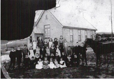 Photo, 1st School Mount Rowan No 757, Circa 1876