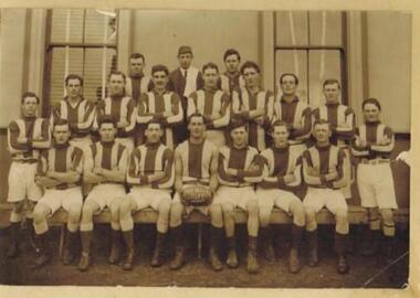 Photo, Eden Photo Studios Ballarat, Waubra Football Team 1922, Circa 1922