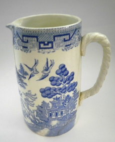 Jug, Willow pattern milk jug