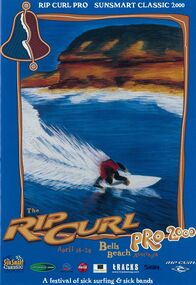 Programme, 2000 Rip Curl Pro / Sunsmart Classic at Bells Beach official contest guide, 01/03/2000