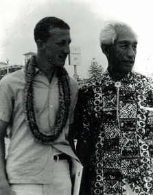 Photograph, Nat Young and Duke Kahanamoku, Circa 1963
