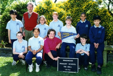 Photograph, Ringwood Primary School 1996 Class Photo Tee-Ball Team, 1996