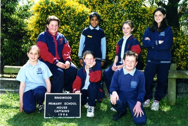 Photograph, Ringwood Primary School 1996 Class Photo House Captains, 1996