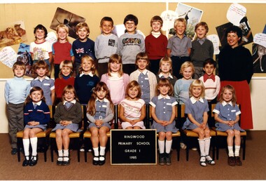 Photograph, Ringwood Primary School 1985 Class Photo Grade 1, 1985