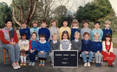 Photograph, Ringwood Primary School 1987 Class Photo Grade 1, 1987