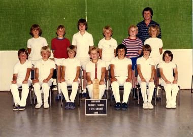 Photograph, Ringwood Primary School 1980 1sts Cricket Team, 1980