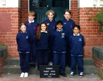 Photograph - Photograph-School, Ringwood Primary School 1997 House Captains Photo, 1997