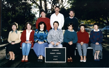 Photograph - Photograph-School, Advanced School Photographs, Ringwood Primary School 1989 Staff Photo, 1989