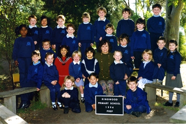 Photograph - Photograph-School, Kuddly Koala School Portraits, Ringwood Primary School 1994 Class Photo Grade Prep, 1994