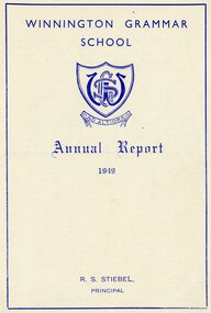 Document - Packet, Winnington Grammar School - letters, reports, handwritten history, newspaper clippings 1924 - 1961, 1916-1961