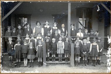 Photograph - Black and White, W. H. Whiter, Winnington Grammar School, Ringwood, Class Photo, c1930's