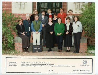 Photograph, Ringwood Primary School - Staff photo-1997