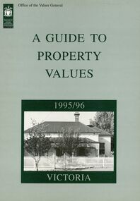 Book - Collection, Valuer General of Victoria, Guide to Property values in Victoria 1988-2006  (16 volumes), 1988-2004