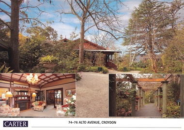 Document, Real Estate History of "Shadowood", 74-76 Alto Avenue, Croydon, Victoria
