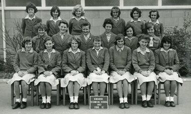 Photograph - Group, Ringwood Technical School 1963 Form 1C, 1963