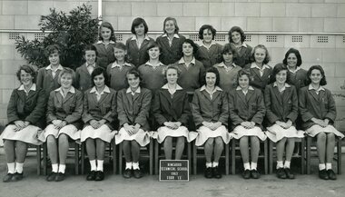 Photograph - Group, Ringwood Technical School 1963 Form 1E, c 1963