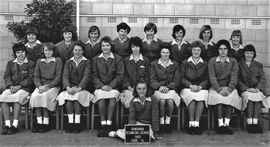 Photograph - Group, Ringwood Technical School 1963 Form 1L, c 1963