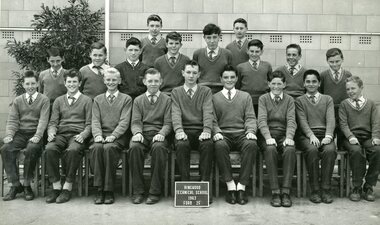 Photograph - Group, Ringwood Technical School 1963 Form 2F, c 1963