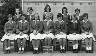 Photograph - Group, Ringwood Technical School 1963 Form 2G, c 1963