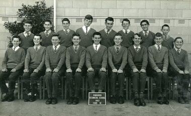 Photograph - Group, Ringwood Technical School 1963 Form 3E, c 1963