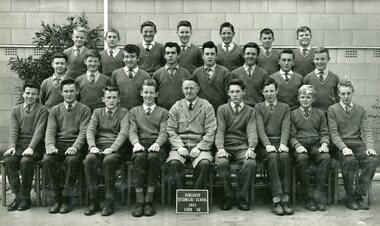 Photograph - Group, Ringwood Technical School 1963 Form 3H, c 1963