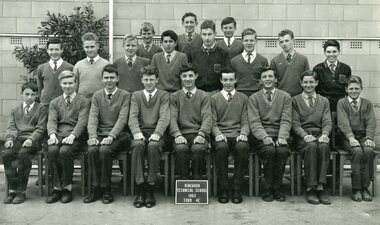 Photograph - Group, Ringwood Technical School 1963 Form 4E, c 1963