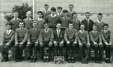 Photograph - Group, Ringwood Technical School 1963 Form 4F, c 1963