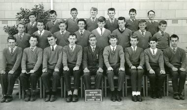 Photograph - Group, Ringwood Technical School 1963 Boys Swimming Team, c 1963