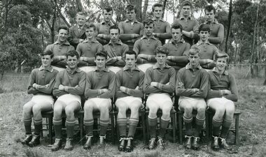 Photograph - Group, Ringwood Technical School 1963 Football, c 1963