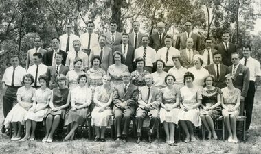 Photograph - Group, Ringwood Technical School 1963 Teachers and Office Staff, c 1963