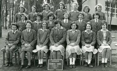 Photograph - Group, Ringwood Technical School 1964 Form 1E, c 1964